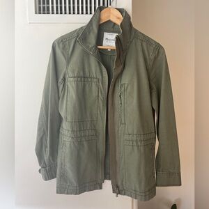 Madewell Fleet Jacket (Size: M; Color: army green)